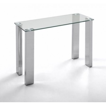 Escritorio Dita Plus Acero Inoxidable Pulido 100x40