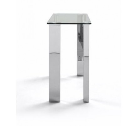 Escritorio Dita Plus Acero Inoxidable Pulido 100x40