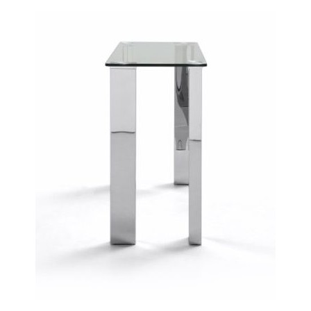 Escritorio Dita Plus Acero Inoxidable Pulido 100x40