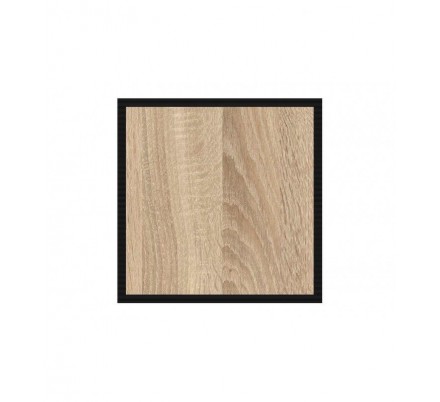 Armario 2 Puertas + 2 Cajones Modelo Nordic Color Roble-Blanco