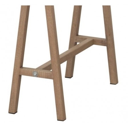 Mesa Escritorio Caballetes Estilo Natural Modelo Polga