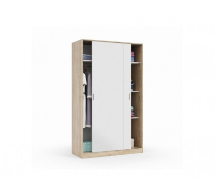 Armario 2 Puertas Corredera Estilo Nórdico Modelo Noon Plus