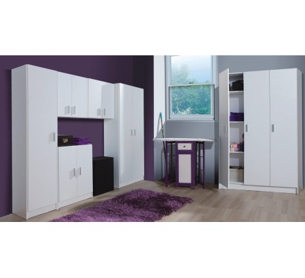 Mueble Alto Multiusos Color Blanco