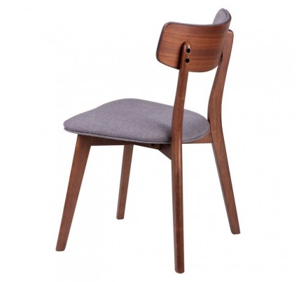 Silla Comedor Tapizada Color Natural Modelo Anais - Varios Colores Tejido