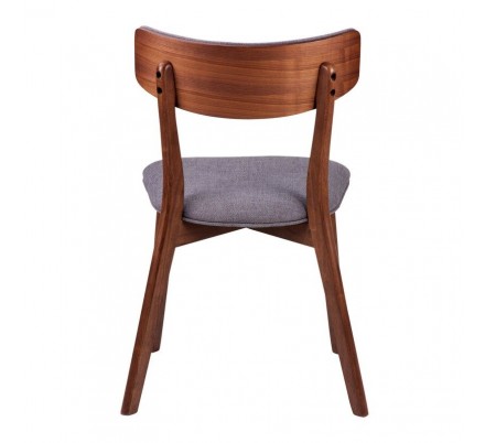 Silla Comedor Tapizada Color Natural Modelo Anais - Varios Colores Tejido