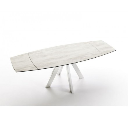 Mesa Comedor Extensible Modelo Toja - Distintos Colores Acabado