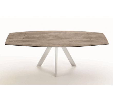 Mesa Comedor Extensible Modelo Toja Top 1 - Distintos Colores Acabado