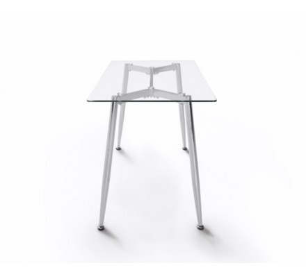 Mesa de Oficina Bugatti Cristal 140x80
