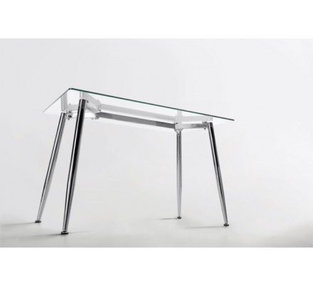 Mesa de Oficina Bugatti Cristal - Varias Medidas