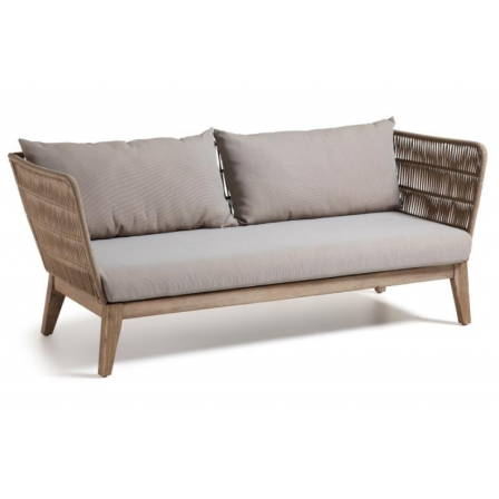SOFÁ BELLANO 3 PLAZAS EUCALIPTO PATINA BLANCA CUERDA BEIGE