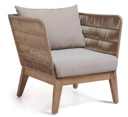 BUTACA BELLANO EUCALIPTO PATINA BLANCA CUERDA BEIGE