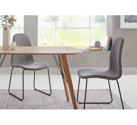 Silla Comedor Gris