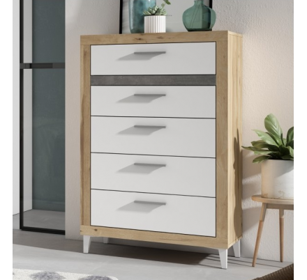 SET 2 MESITAS DE NOCHE DORMITORIO LISA 50X63