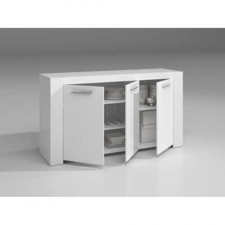 BUFFET APARADOR 3 PUERTAS URBAN BLANCO BRILLO