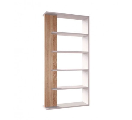 ESTANTERÍA ALIDA PLUS ROBLE CANADIAN BLANCO BRILLO