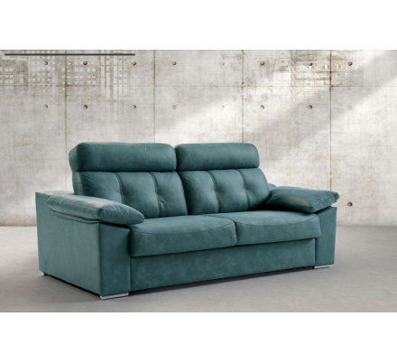Sofá Cama 3 Plazas Sistema Italiano Modelo Nerea