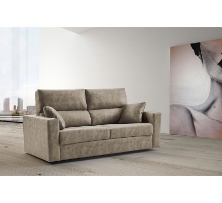 Sofá Cama 3 Plazas Sistema Italiano Modelo Nuria