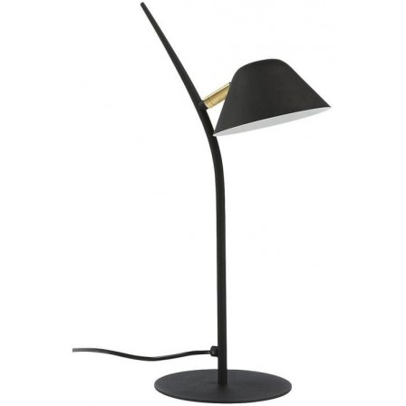 LÁMPARA DE SOBREMESA METAL NEGRO