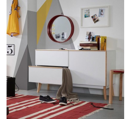 APARADOR MODELO MEETY DM LACADO BLANCO MATE 120X72