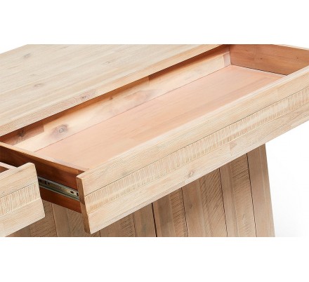 APARADOR 2 PUERTAS 2 CAJONES MODELO DISSET MADERA DE ACACIA 184X98