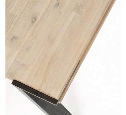 MESA COMEDOR MODELO DISSET MADERA DE ACACIA 160X90