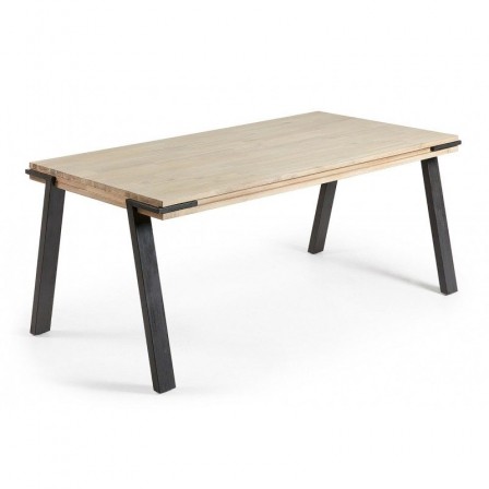 MESA COMEDOR MODELO DISSET MADERA DE ACACIA 200x95