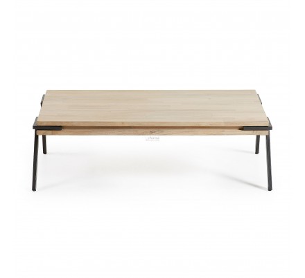 MESA CENTRO MODELO DISSET MADERA DE ACACIA 125X70
