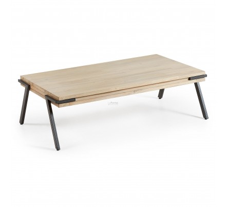 MESA CENTRO MODELO DISSET MADERA DE ACACIA 125X70