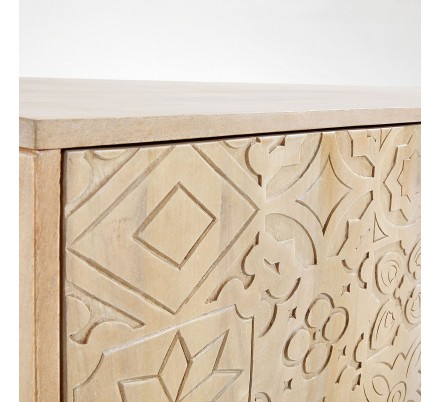 MUEBLE TV MODELO SAKOI MADERA DE MANGO 160X56