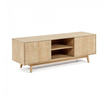 MUEBLE TV MODELO SAKOI MADERA DE MANGO 160X56