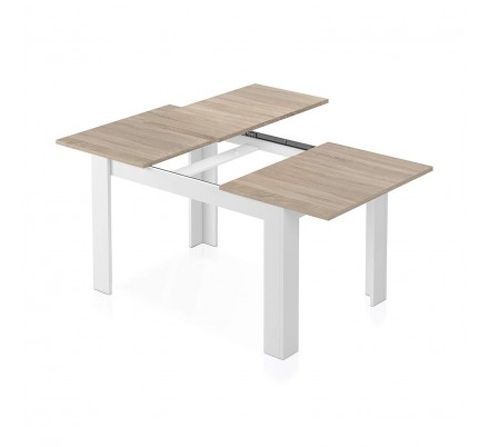 Mesa Comedor Extensible Práctico Estilo Nórdico 140x90