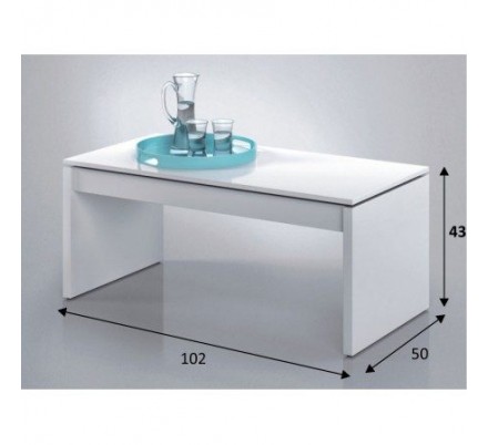 Mesa Centro Elevable Eco