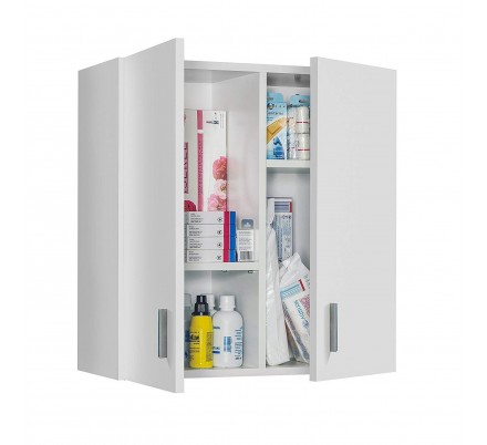 Mueble Alto Multiusos Color Blanco