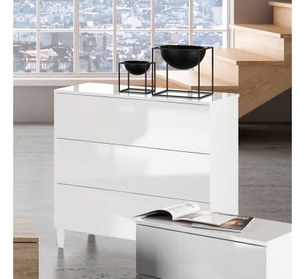 Cómoda de 3 cajones Loft - Muebles nórdicos