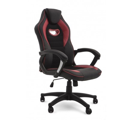 SILLÓN OFICINA GAMER MODELO HAMILTON ECOPIEL VARIOS COLORES