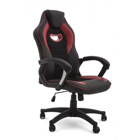 SILLÓN OFICINA GAMER MODELO HAMILTON ECOPIEL VARIOS COLORES