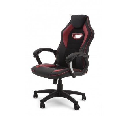 SILLÓN OFICINA GAMER MODELO HAMILTON ECOPIEL VARIOS COLORES