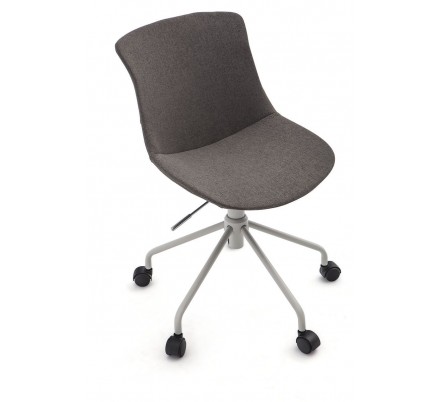 SILLA OFICINA MODELO LEO TAPIZADO VARIOS COLORES