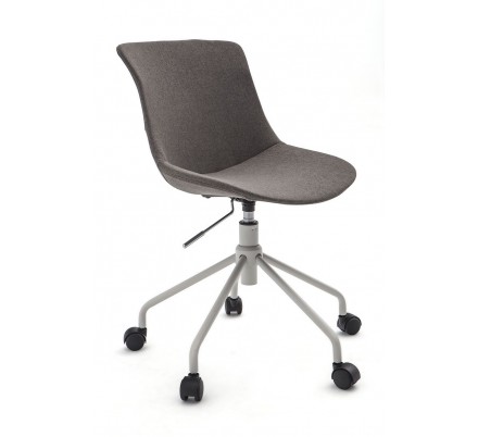 SILLA OFICINA MODELO LEO TAPIZADO VARIOS COLORES