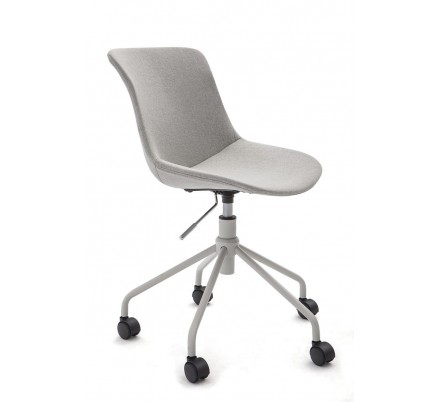 SILLA OFICINA MODELO LEO TAPIZADO VARIOS COLORES