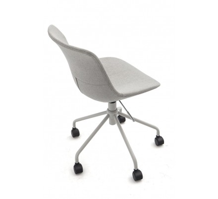 SILLA OFICINA MODELO LEO TAPIZADO VARIOS COLORES