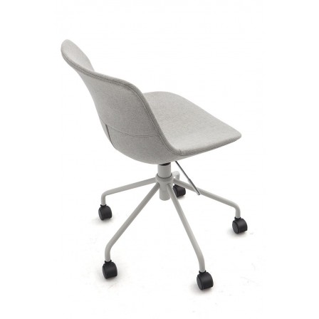 SILLA OFICINA MODELO LEO TAPIZADO VARIOS COLORES