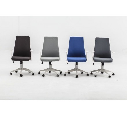 SILLA OFICINA MODELO MAKOKE TAPIZADO VARIOS COLORES