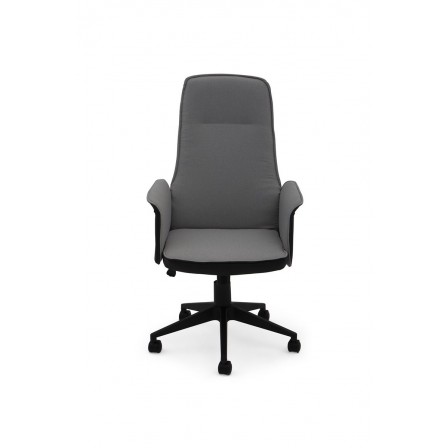 SILLA OFICINA MODELO PLATTÓN TAPIZADA VARIOS COLORES
