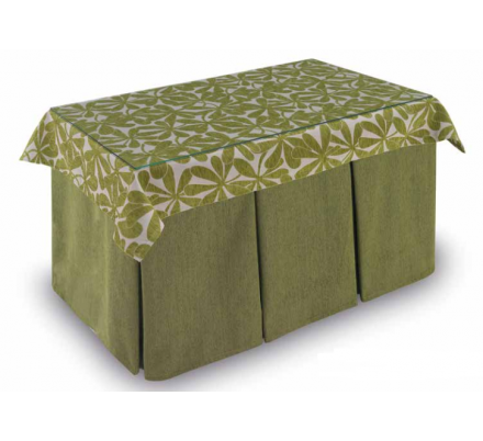 Mesa Camilla Modelo Rocky de 110x70 o 120x70 con Enaguas Incluidas