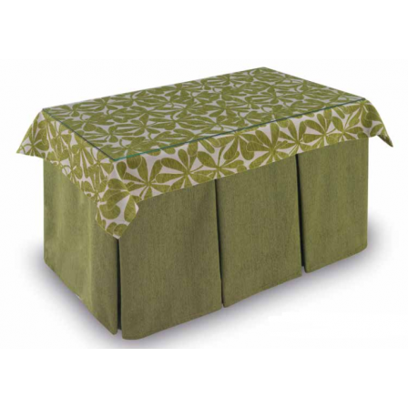 Mesa Camilla Modelo Rocky de 110x70 o 120x70 con Enaguas Incluidas