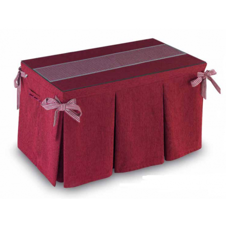 Mesa Camilla Modelo Rocky de 110x70 o 120x70 con Enaguas Incluidas