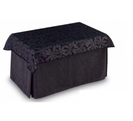 Mesa Camilla Modelo Rocky de 110x70 o 120x70 con Enaguas Incluidas