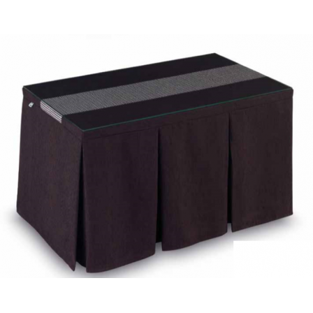Mesa Camilla Modelo Rocky de 110x70 o 120x70 con Enaguas Incluidas