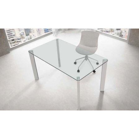 SILLA OFICINA MODELO LEO TAPIZADO VARIOS COLORES